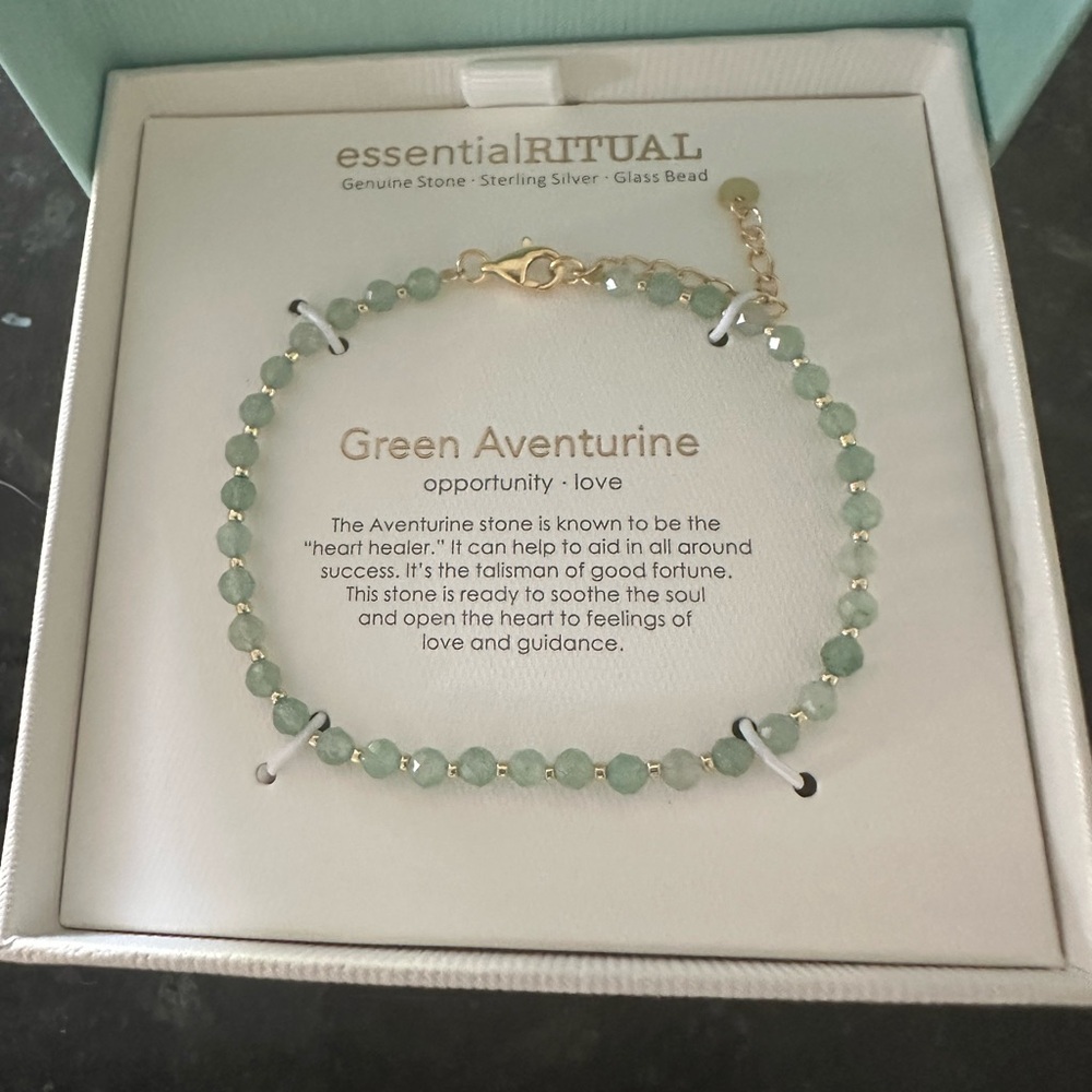 Green Aventurine Bead Bracelet